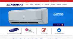 Desktop Screenshot of aermart.co.za