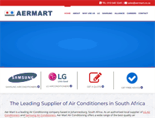 Tablet Screenshot of aermart.co.za